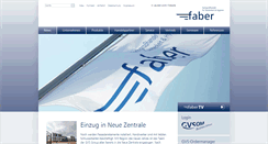 Desktop Screenshot of faber-gmbh.com
